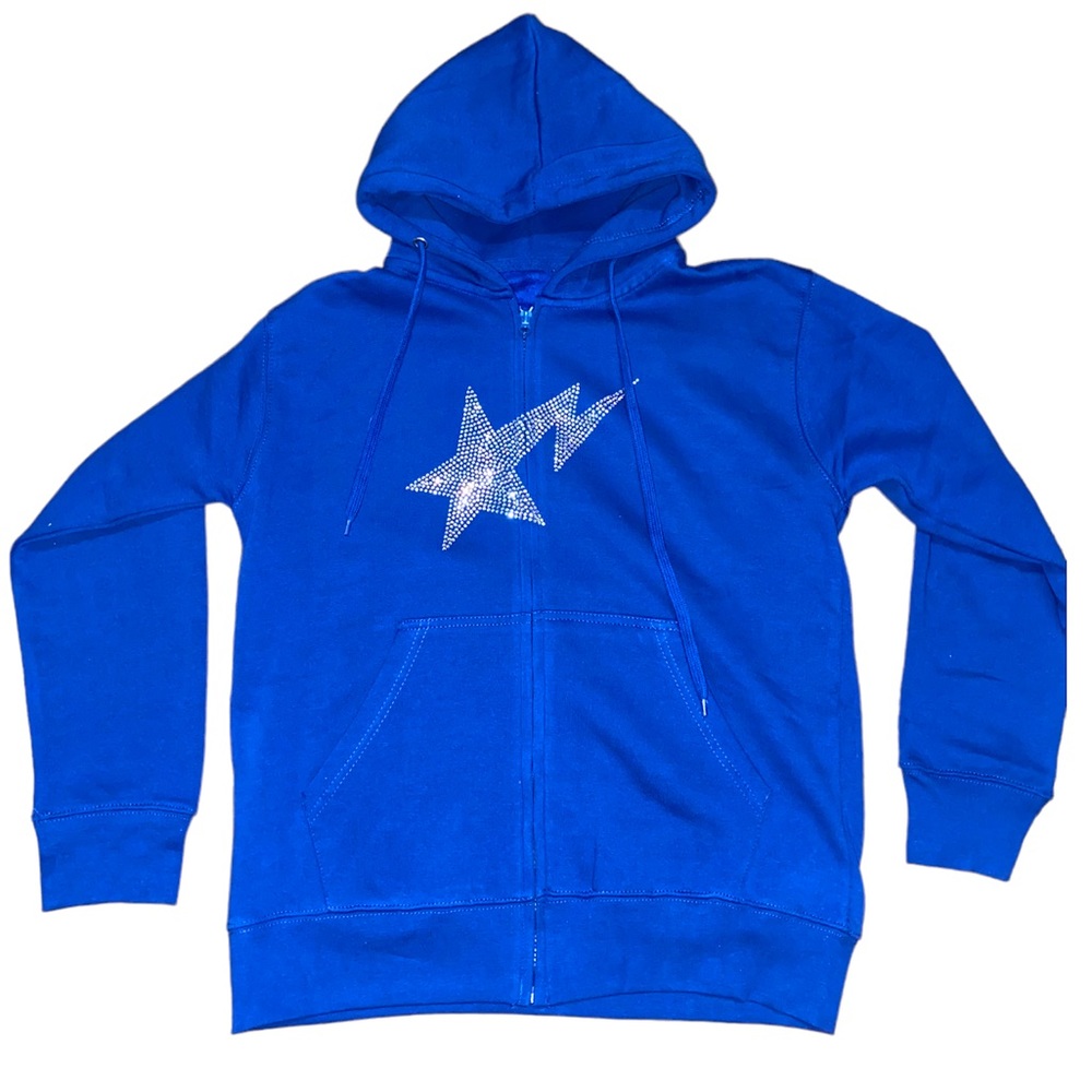 Rhinestone Star Hoodie
